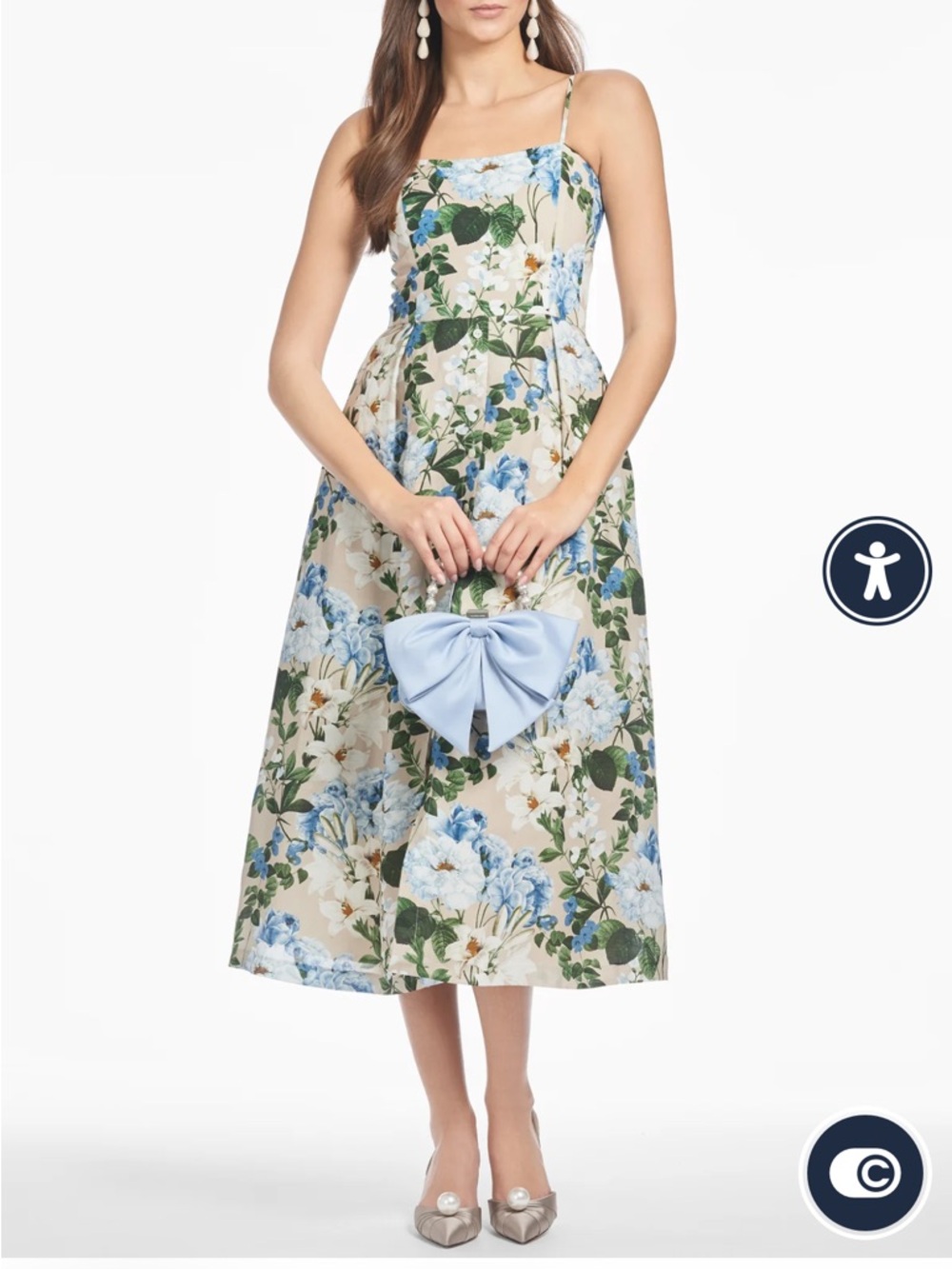 Sachin & Babi PRU DRESS - DUNE AND DUSK PETALS